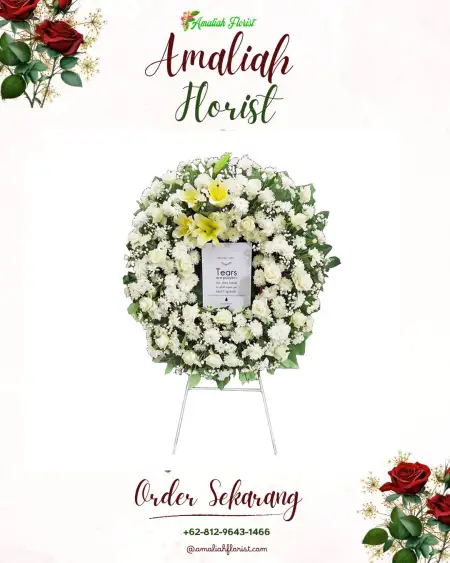 Krans Bunga Duka Kasilib